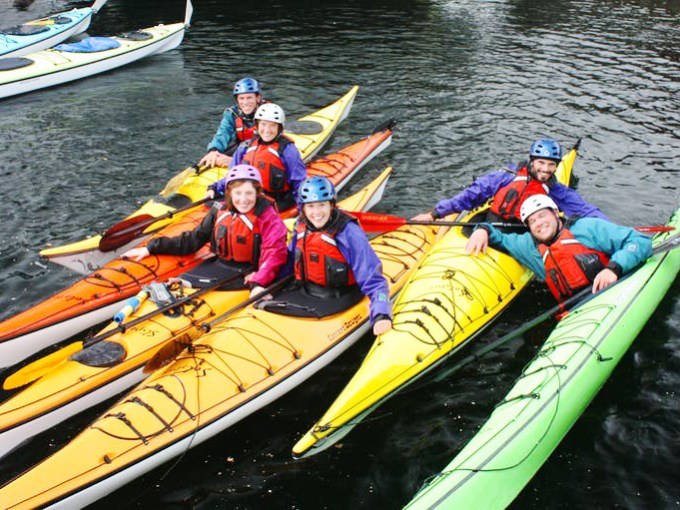 kayak Sea Kayak guides Orcas Cove