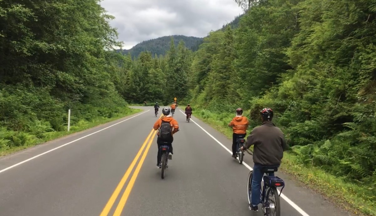 E-Biking Ketchikan, Alaska